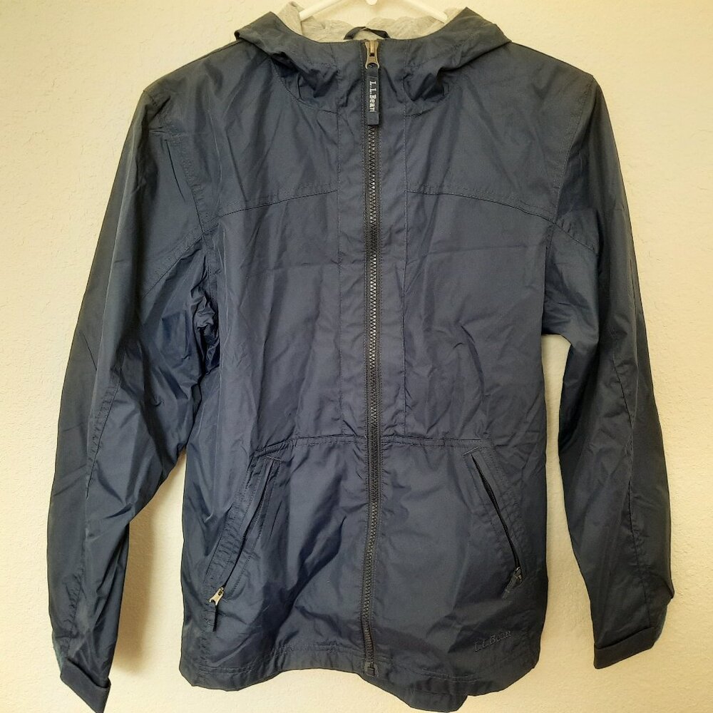 NWT LL bean Womens  zipper up hoodie lightweight Jacket